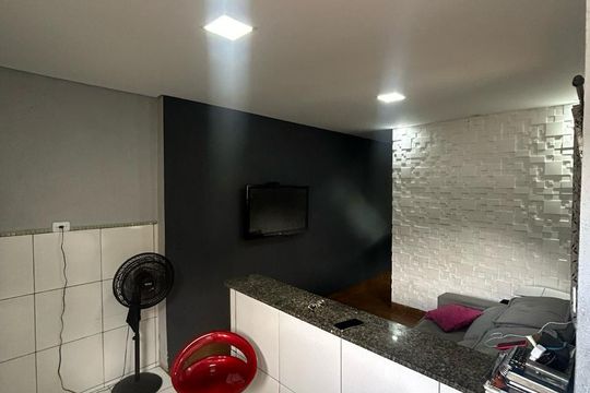 Cozinha de casa para alugar com 2 quartos, 125m² em Jardim Paulistano (Zona Norte), São Paulo