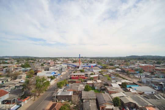 Vista da Sala de apartamento à venda com 2 quartos, 51m² em Campina, São Leopoldo