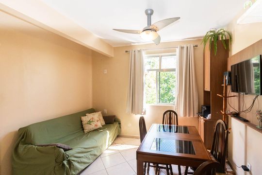 Sala de apartamento à venda com 4 quartos, 57m² em Andaraí, Rio de Janeiro