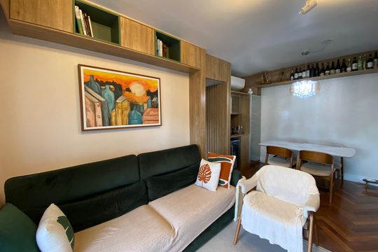 Sala de apartamento à venda com 2 quartos, 67m² em Instituto de Previdencia, São Paulo