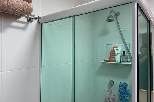 Quarto 1 - Banheiro de apartamento à venda com 2 quartos, 67m² em Instituto de Previdencia, São Paulo