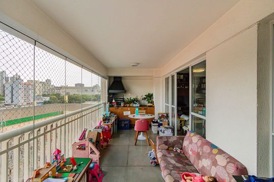 Varanda de apartamento para alugar com 2 quartos, 127m² em Barra Funda, São Paulo