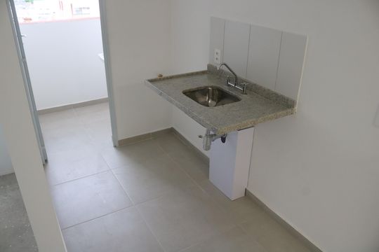 Cozinha e Área de Serviço de apartamento à venda com 1 quarto, 34m² em Vila Leopoldina, São Paulo