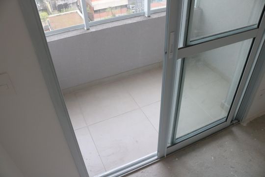 Varanda da Sala de apartamento à venda com 1 quarto, 34m² em Vila Leopoldina, São Paulo