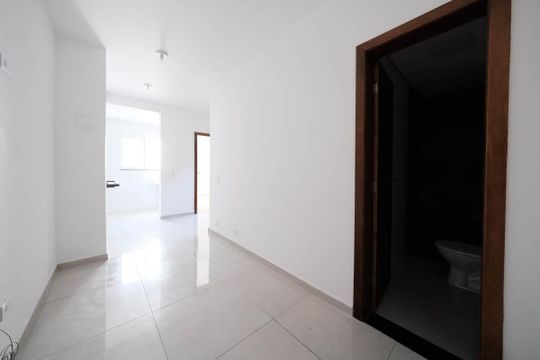 Sala/Cozinha de apartamento à venda com 2 quartos, 45m² em Parque Maria Luiza, São Paulo