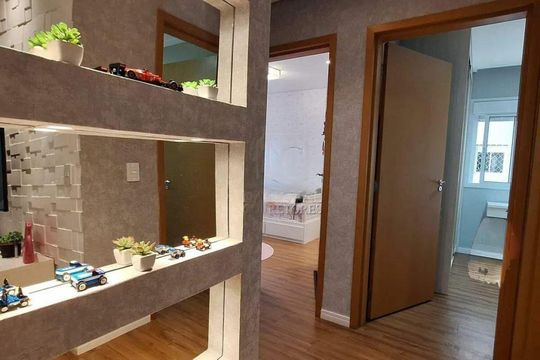 Apartamento à venda com 3 quartos, 96m² em Vila Scarpelli, Santo André
