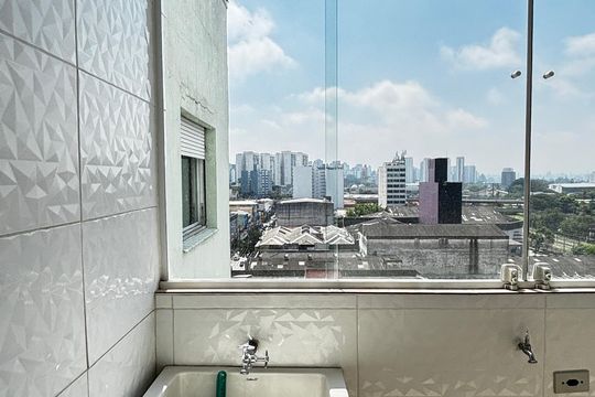 Área de Serviço de apartamento à venda com 3 quartos, 130m² em Centro, Santo André