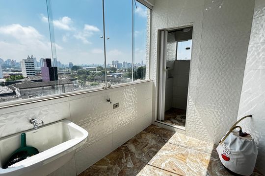 Área de Serviço de apartamento à venda com 3 quartos, 130m² em Centro, Santo André
