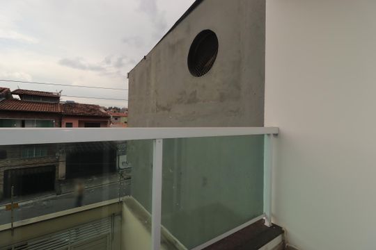Sacada da Sala de TV de casa à venda com 2 quartos, 143m² em Jardim Rina, Santo André