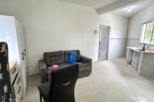 Sala - Quarto  de kitnet/studio para alugar com 1 quarto, 30m² em Jardim Presidente Dutra, Guarulhos