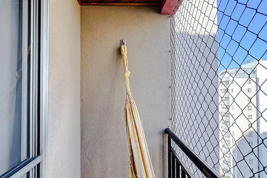Varanda de apartamento para alugar com 2 quartos, 57m² em Vila Esperança, São Paulo