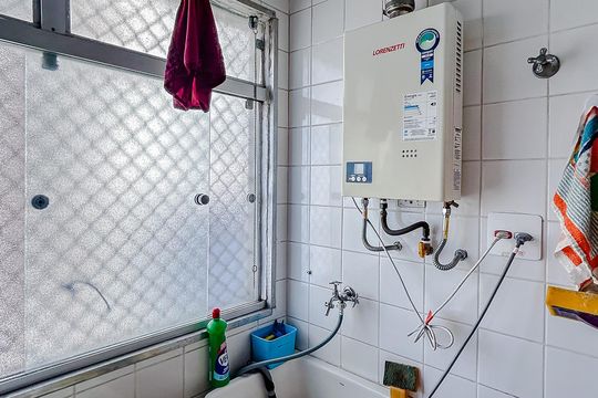 Área de Serviço de apartamento para alugar com 2 quartos, 57m² em Vila Esperança, São Paulo