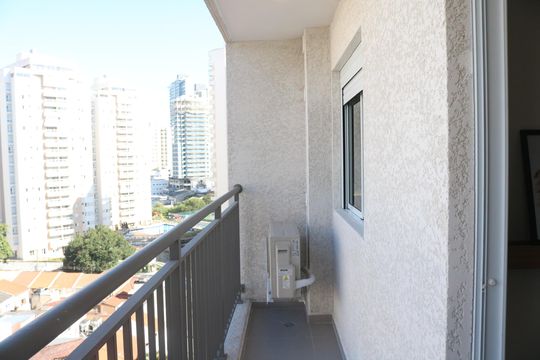 Varanda de apartamento para alugar com 1 quarto, 27m² em Pompeia, São Paulo