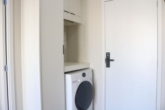 Cozinha e Área de Serviço de apartamento para alugar com 1 quarto, 27m² em Pompeia, São Paulo