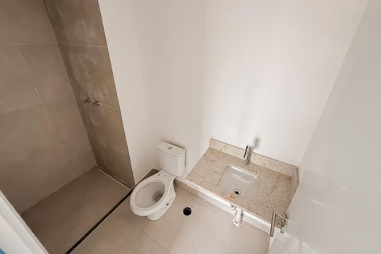 Banheiro da Suíte de apartamento à venda com 2 quartos, 62m² em Vila Mariana, São Paulo