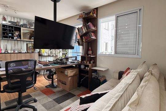 Sala de apartamento à venda com 2 quartos, 65m² em Vila Prudente, São Paulo