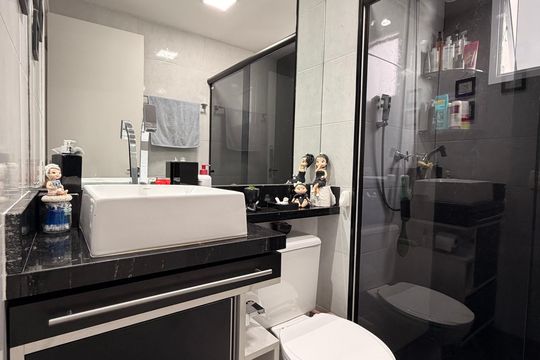 Banheiro 1 de apartamento à venda com 2 quartos, 65m² em Vila Prudente, São Paulo
