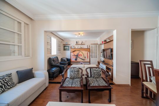 Sala de apartamento à venda com 1 quarto, 78m² em Bela Vista, São Paulo