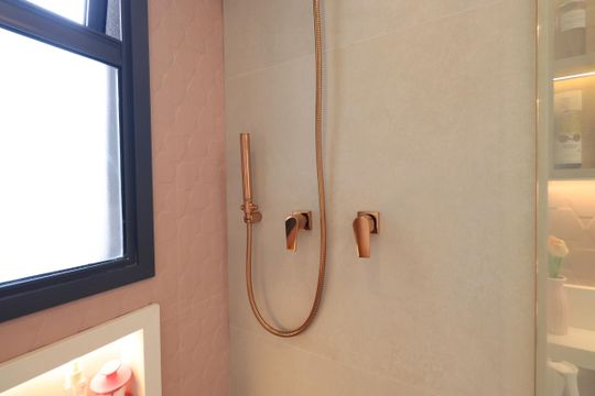 Banheiro da Suíte 1 de apartamento à venda com 2 quartos, 125m² em Parque Boturussu, São Paulo
