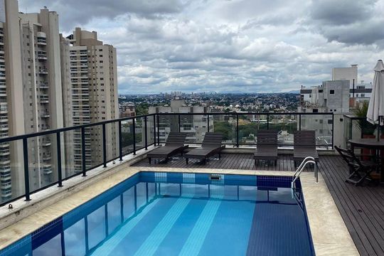 Área externa de apartamento à venda com 1 quarto, 33m² em Portão, Curitiba
