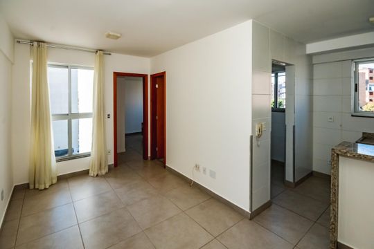 Sala  de apartamento para alugar com 1 quarto, 40m² em Ouro Preto, Belo Horizonte