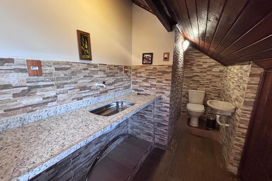 Área comum de casa de condomínio à venda com 3 quartos, 265m² em Vargem Pequena, Rio de Janeiro