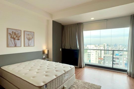 Studio de kitnet/studio para alugar com 1 quarto, 25m² em Pinheiros, São Paulo