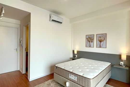 Studio de kitnet/studio para alugar com 1 quarto, 25m² em Pinheiros, São Paulo