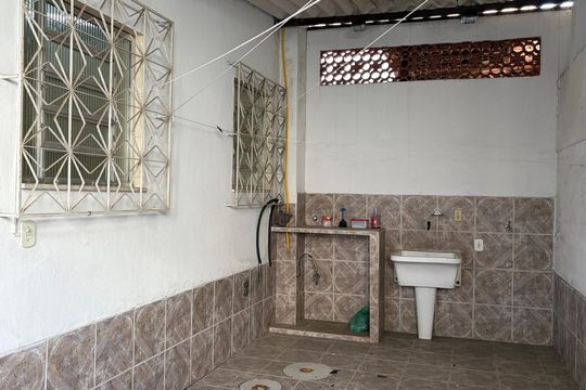 Área de serviço  de casa à venda com 3 quartos, 120m² em Taquara, Rio de Janeiro