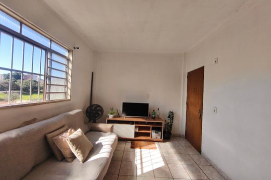 Sala de apartamento à venda com 2 quartos, 57m² em Jardim Santa Cruz, Campinas