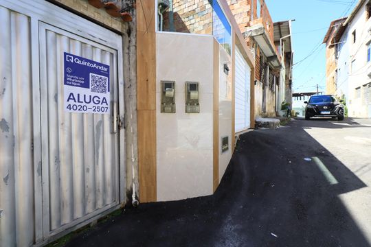 Fachada de casa para alugar com 3 quartos, 90m² em Nova Brasília, Salvador