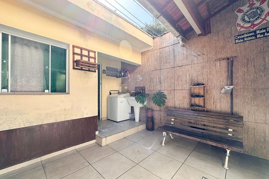 Área gourmet de casa à venda com 2 quartos, 140m² em Vila Israel, São Bernardo do Campo
