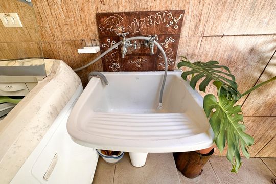 Área de Serviço de casa à venda com 2 quartos, 140m² em Vila Israel, São Bernardo do Campo