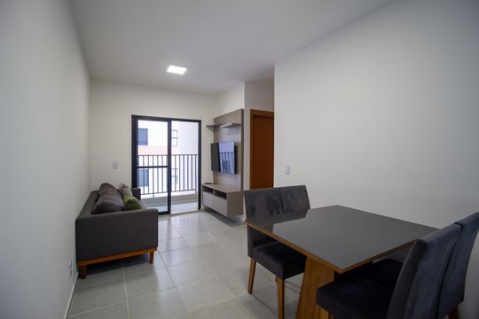 Sala  de apartamento para alugar com 2 quartos, 55m² em Jardim Europa, Sorocaba
