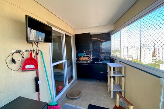 Varanda de apartamento para alugar com 3 quartos, 82m² em Gopouva, Guarulhos