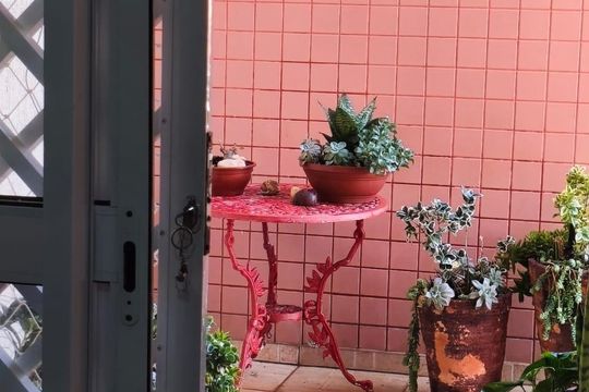 Área externa de apartamento à venda com 3 quartos, 97m² em Santa Maria, São Caetano do Sul