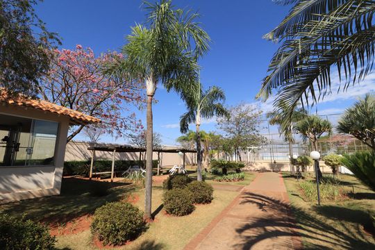 Área comum de casa de condomínio para alugar com 3 quartos, 95m² em Morada da Colina, Uberlândia