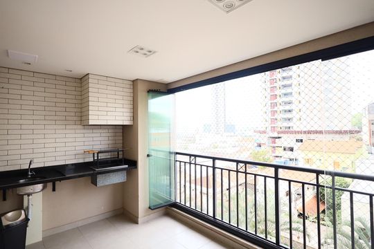 Varanda gourmet de apartamento à venda com 2 quartos, 77m² em Centro, Osasco