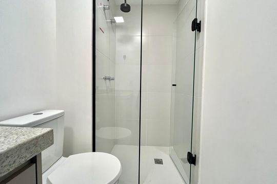 Banheiro de apartamento para alugar com 1 quarto, 30m² em Vila da Saúde, São Paulo