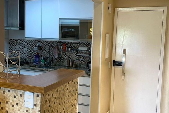 Cozinha de apartamento à venda com 3 quartos, 81m² em Vila Cruz das Almas, São Paulo