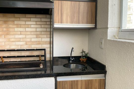Área de serviço de apartamento à venda com 3 quartos, 81m² em Vila Cruz das Almas, São Paulo