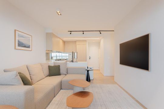 Sala de apartamento para alugar com 1 quarto, 66m² em Pinheiros, São Paulo