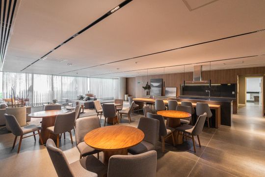 Salão de Festas de apartamento para alugar com 1 quarto, 66m² em Pinheiros, São Paulo