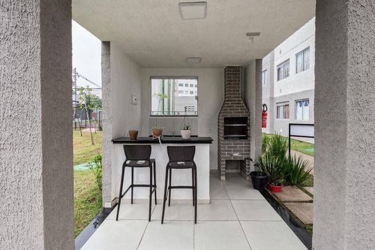 Área comum - Churrasqueira de apartamento para alugar com 2 quartos, 32m² em Jaraguá, São Paulo