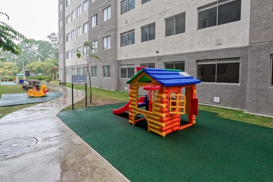 Área comum - Playground de apartamento para alugar com 2 quartos, 32m² em Jaraguá, São Paulo