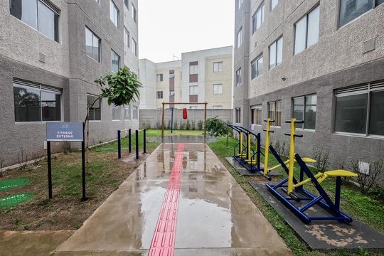 Área comum - Academia de apartamento para alugar com 2 quartos, 32m² em Jaraguá, São Paulo