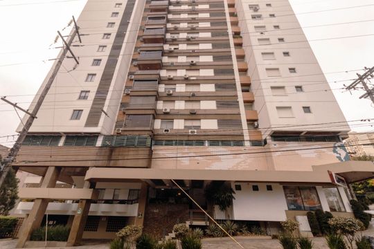 Fachada de apartamento para alugar com 1 quarto, 78m² em Petrópolis, Porto Alegre