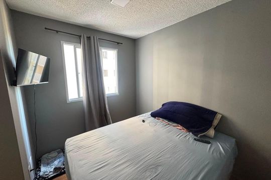 Quarto de apartamento à venda com 2 quartos, 35m² em Socorro, São Paulo