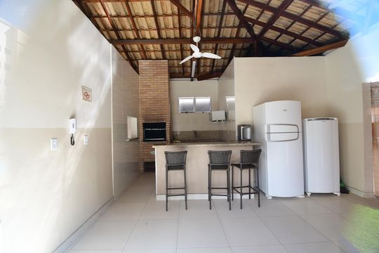 Área comum - Churrasqueira de apartamento para alugar com 2 quartos, 50m² em Vila Industrial (campinas), Campinas
