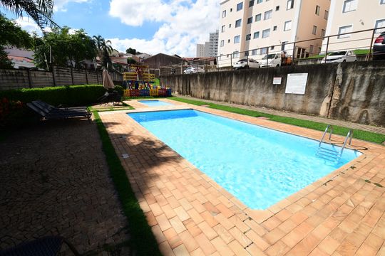 Área comum - Piscina de apartamento para alugar com 2 quartos, 50m² em Vila Industrial (campinas), Campinas
